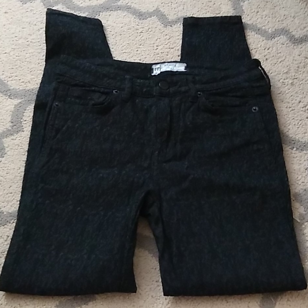 Free People Skinnies Witchy Boho Lace